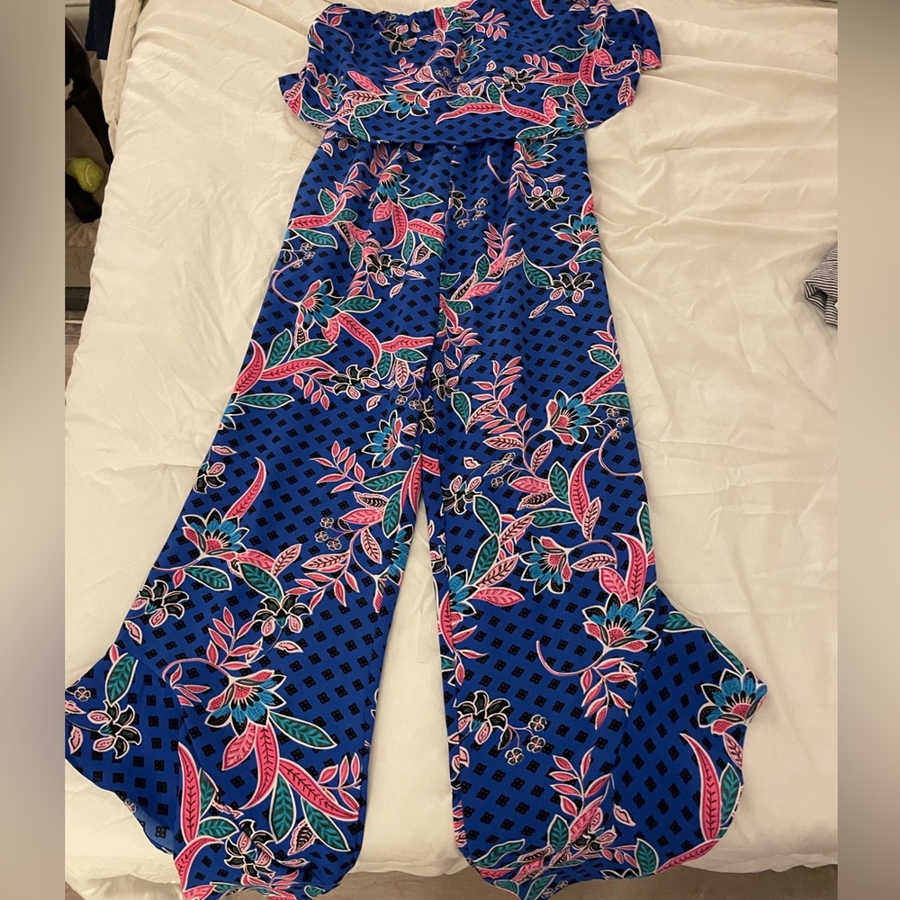 Tropical Jumpsuit Size Small